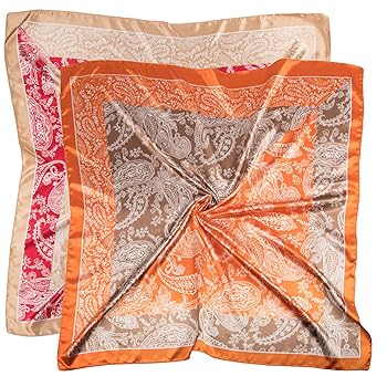 Y*o様 Èaphi エフィ INDIA PATTERN SATIN SCARF Èaphi エフィ INDIA PATTERN SATIN SCARF 小物 eaphi INDIA